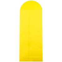 JAM Paper 4.75" x 11" Brite Hue Yellow Policy Business Envelopes, 25ct.