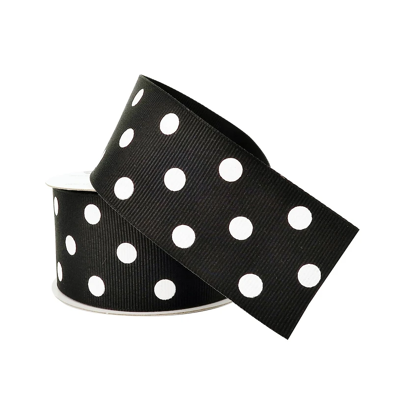 1.5" x 3yd. Grosgrain Polka Dot Ribbon by Celebrate It®