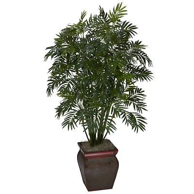 3.5ft. Mini Bamboo Palm Tree In Decorative Vase