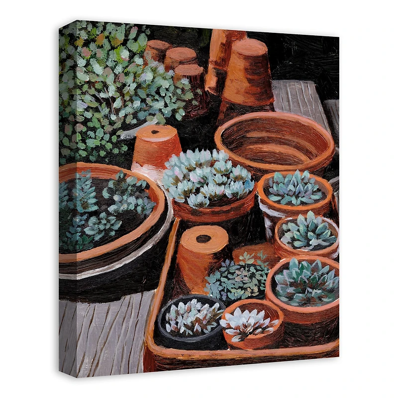 Backyard Plants 16" x 20" Canvas Wall Art