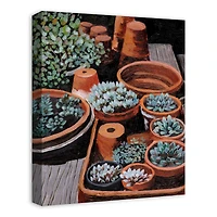 Backyard Plants 16" x 20" Canvas Wall Art