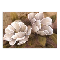 Traditional Magnolias 24" x 16" Canvas Wall Art