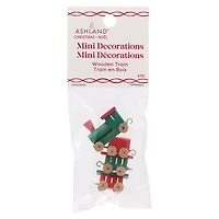 Mini Wooden Train Decorations by Ashland®