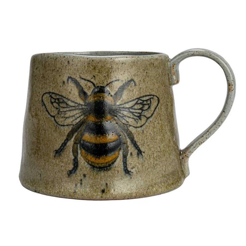 Hello Honey® Insect & Bird Design Stoneware Mug Set