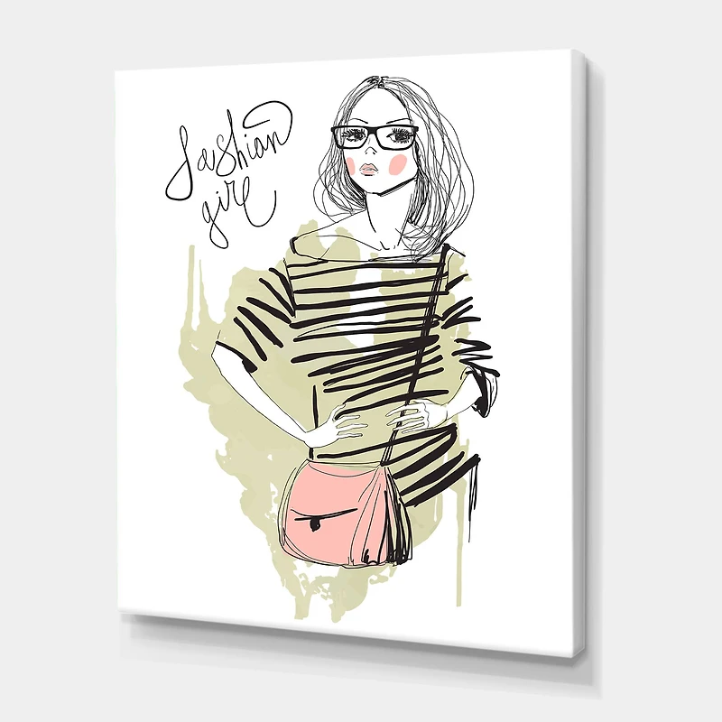 Designart - Trendy Fashion Girl