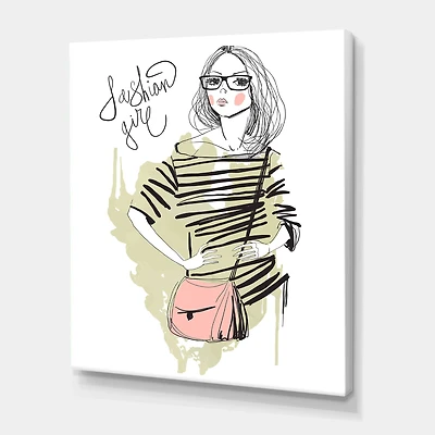 Designart - Trendy Fashion Girl