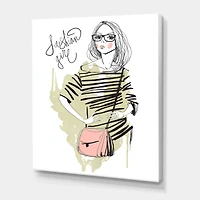 Designart - Trendy Fashion Girl