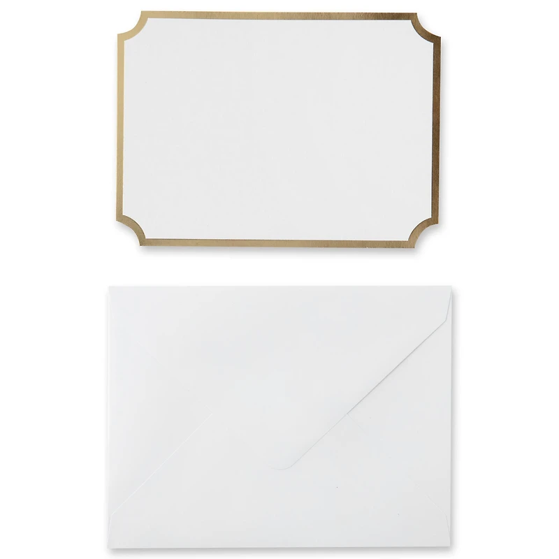Foil Cards & Envelopes by Recollections™, 4" x 5.5"