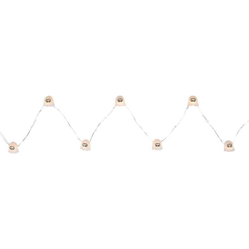 10ct. LED Halloween Ghost Fairy Lights