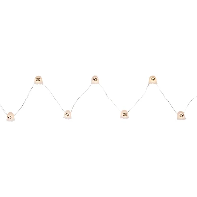 10ct. LED Halloween Ghost Fairy Lights