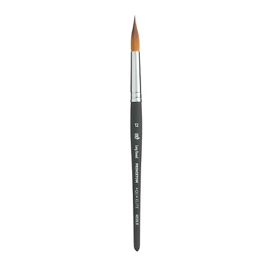 Princeton Art & Brush Co Aqua Elite Synthetic Kolinsky Sable Watercolor Brush, Long Round