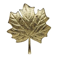 17" Gold Maple Leaf Tray Tabletop Décor by Ashland®
