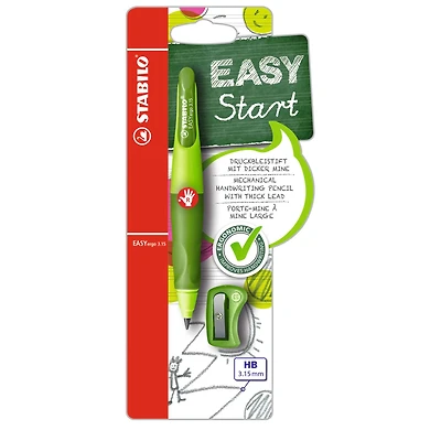 Stabilo® EASYergo Green & Dark Green Right-Handed Mechanical Pencil