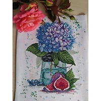 MP Studia Hydrangea Cross Stitch Kit