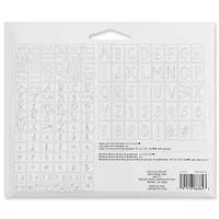 12 Pack: Letter Stencils Value Pack by Craft Smart®
