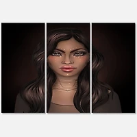 Designart - Portrait of African American Woman IV