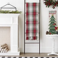 DII® Christmas Plaid Recycled Cotton Throw