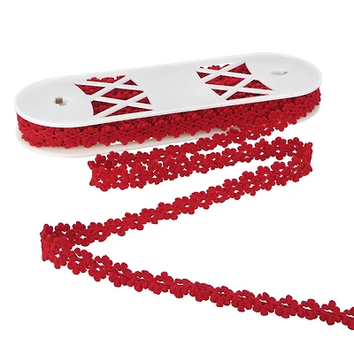 0.8" Crochet Flower Lace Trim by Celebrate It