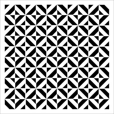 The Crafter's Workshop Illusions Stencil, 6" x 6"