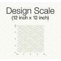 RoomMates Coastal Scallop Peel & Stick Wallpaper