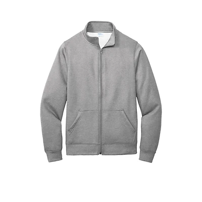 Port & Company® Core Fleece Cadet Full-Zip Adult Unisex Sweatshirt