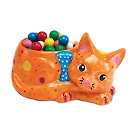 Paint Your Own Porcelain Cat Dish