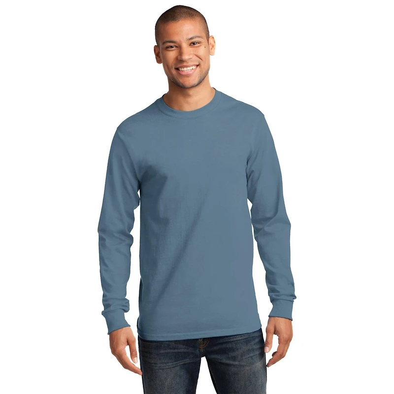 Port & Company® Stonewashed Long Sleeve Essential T-Shirt
