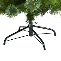 5ft. Unlit Montana Mixed Pine Artificial Christmas Tree with Pinecones and Berries