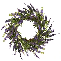 18” Lavender Wreath