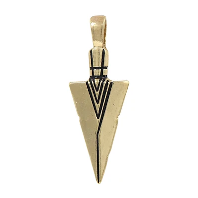 Gold Arrow Pendant by Bead Landing™