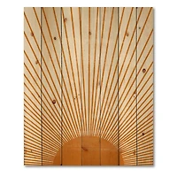 Designart - Orange Sun Print III