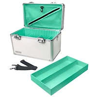 Vaultz White Divided Storage Box