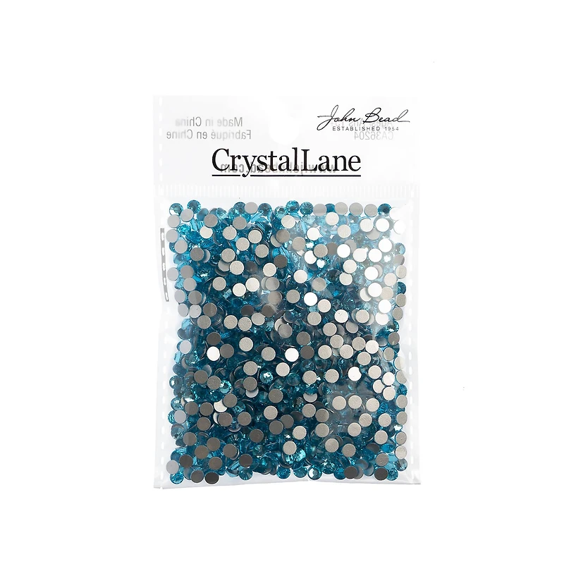 John Bead Crystal Lane SS16 Round Flatback Rhinestones, 1,440ct