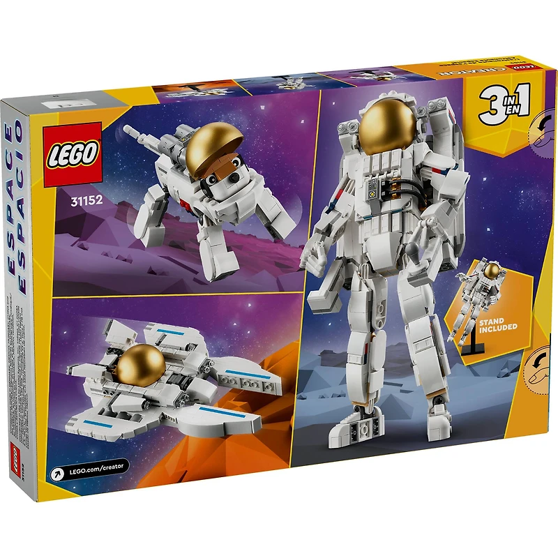 LEGO® Creator Space Astronaut 3in1 Toy Set 31152