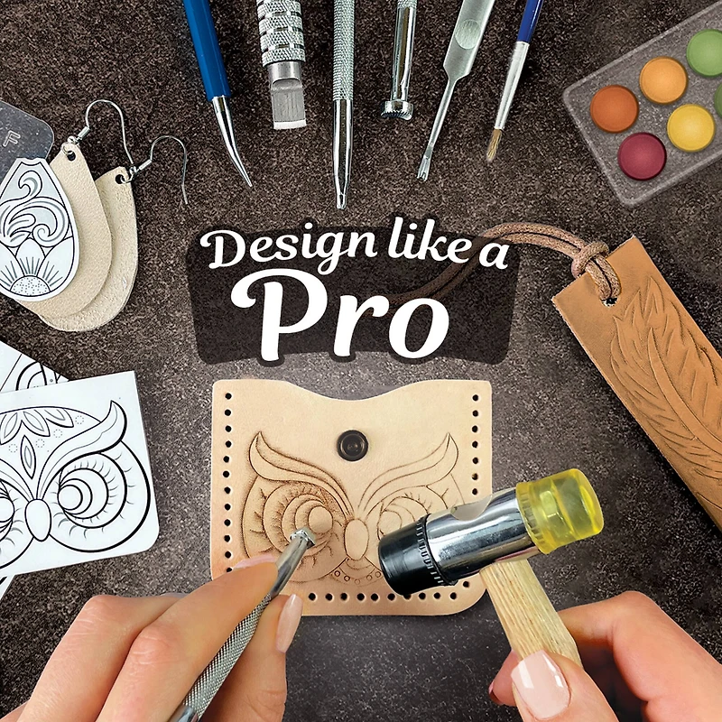ArtSkills® 8 Project Leather Working Kit for Beginners