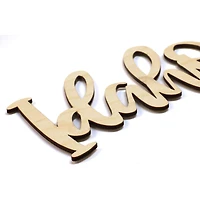 Leisure Arts® 7" Wood Idaho Word