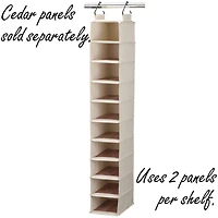 Household Essentials 50" Hanging Shoe Organizer