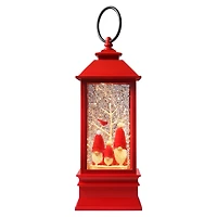 Haute Decor 9" Snowburst™ Plastic Lantern with Gnome Trio