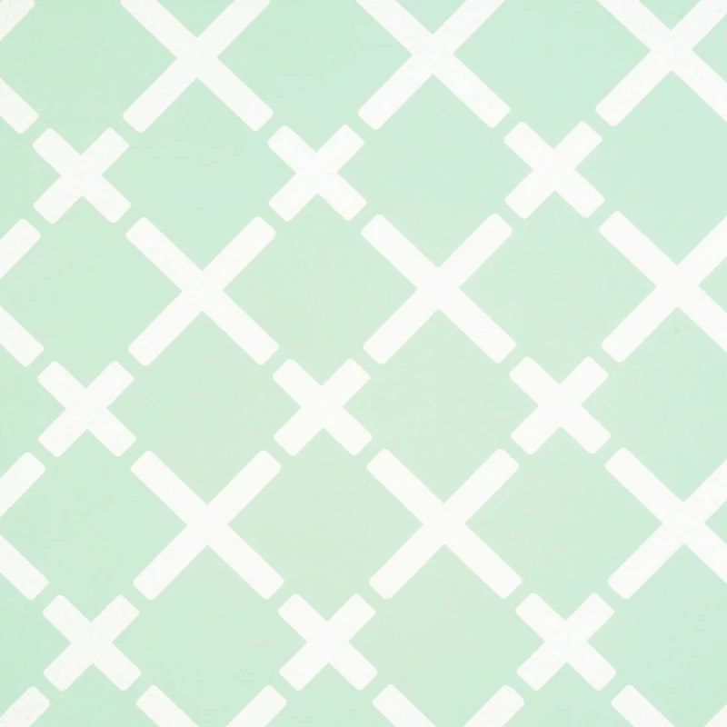 30" Green & White Lattice Gift Wrap by Celebrate It™