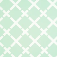 30" Green & White Lattice Gift Wrap by Celebrate It™