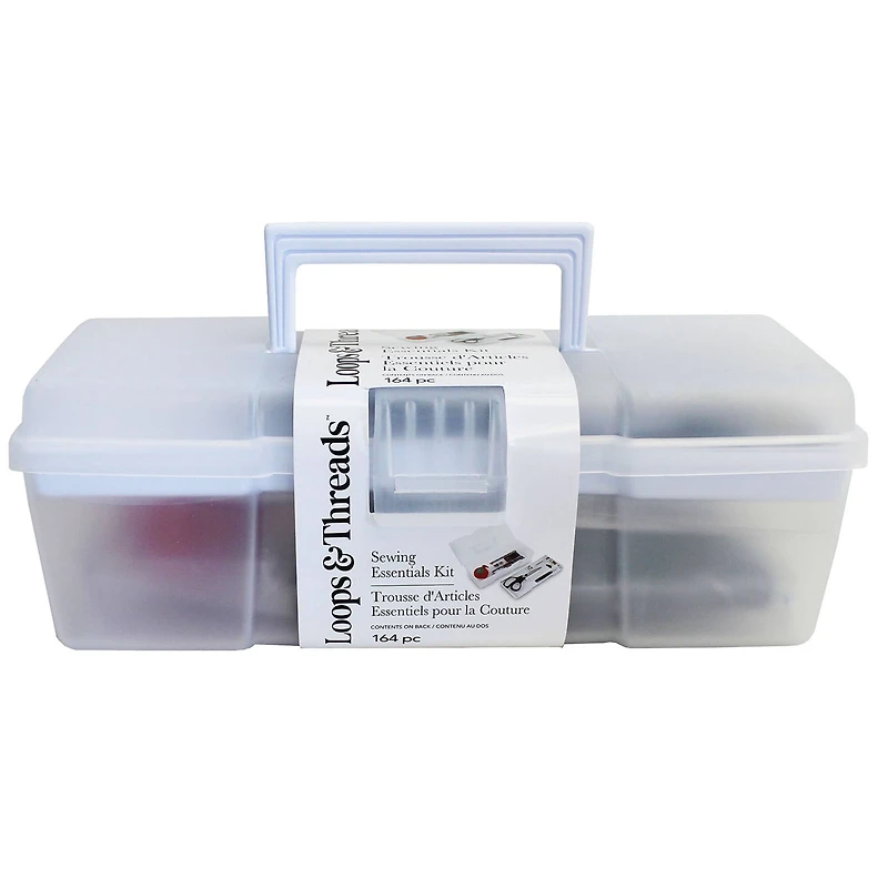 Sew & Go Premium Sewing Kit in Caddy with Removable Tray by Loops & Threads™