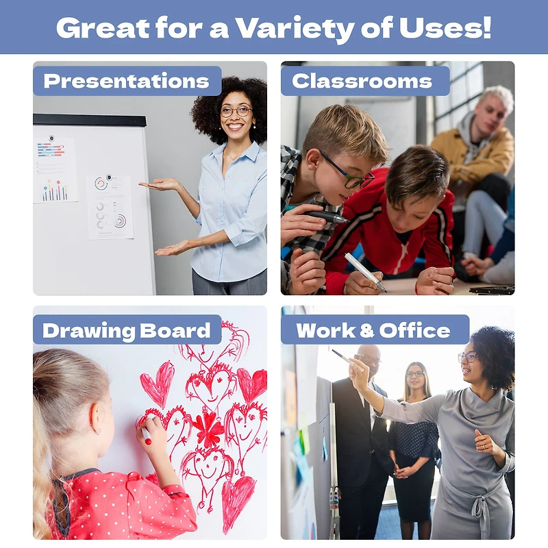 ArtSkills® 10 Pack 22" x 28" Poster & Presentation Dry Erase Foam Board