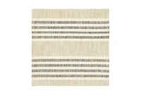 Hello Honey® Taupe, Black & Cream Stripes Cotton Woven Napkin Set