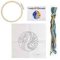 Waves Punch Needle Kit by Loops & Threads®