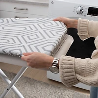 Simplify Silver Scorch Resistant Ironing Board Cover & Pad