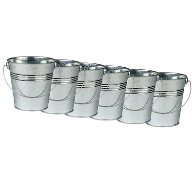 Teacher Created Resources Metal Buckets, 6ct.