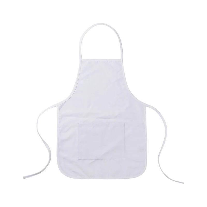 Craft Express White Child Sublimation Aprons, 2ct.
