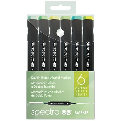 Chartpak Spectra AD™ Greens Marker Set