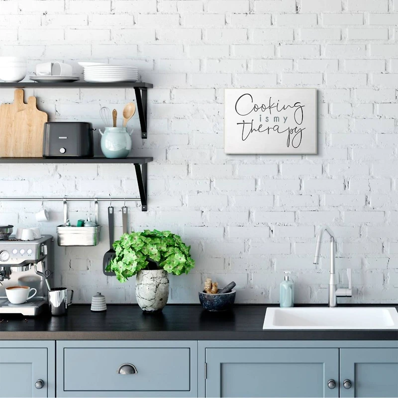 Stupell Industries Cooking Is My Therapy Wall Art