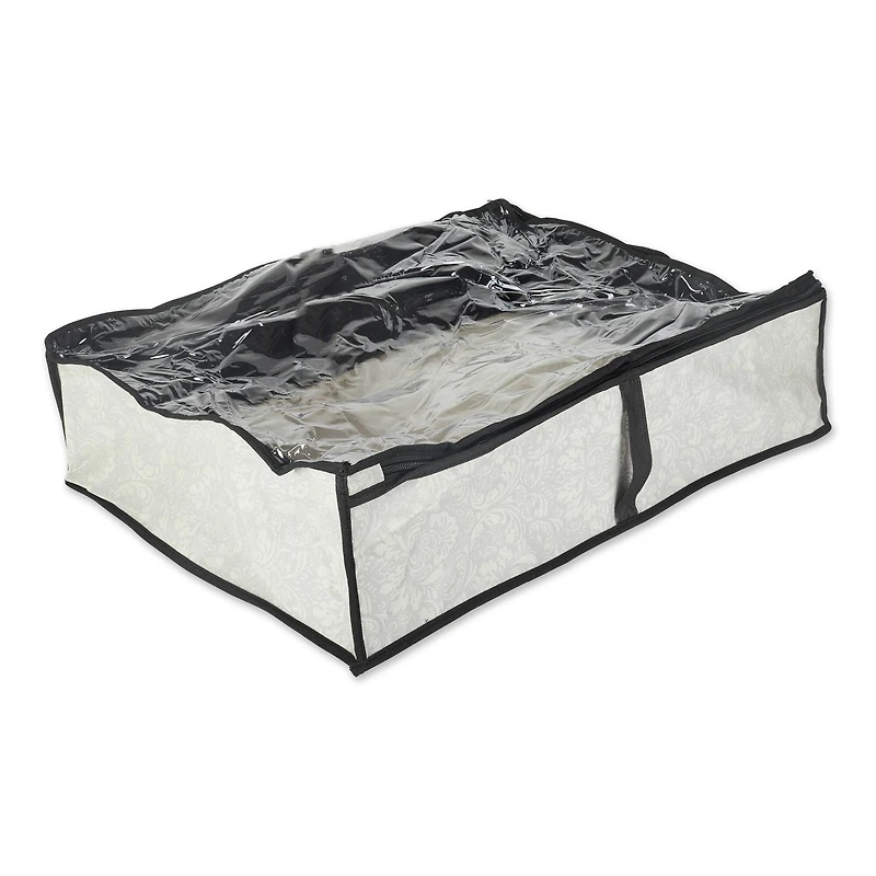 DII® Medium Damask Under-The-Bed Soft Storage Set, 2ct.